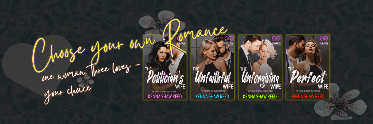 Choose your own romance - a complicated marriage banner