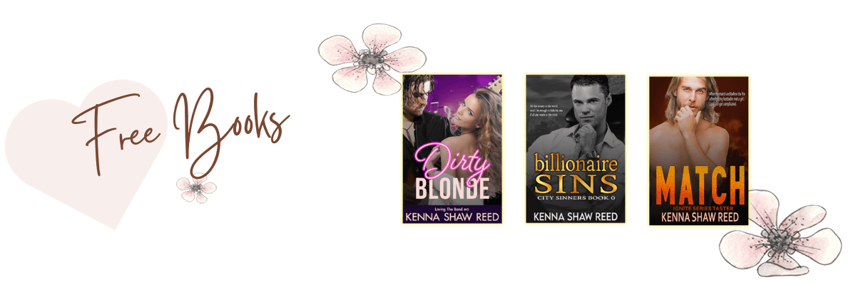 free books when you subscribe to my newsletter